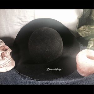 « Arabella Hat »black hat;brim hat; fedora